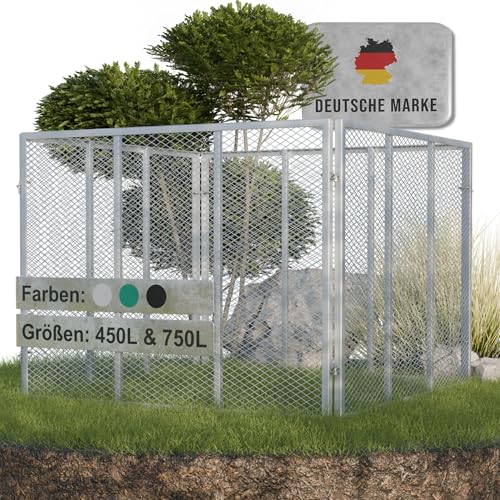 Heimfleiss Metallkomposter, 750 Liter